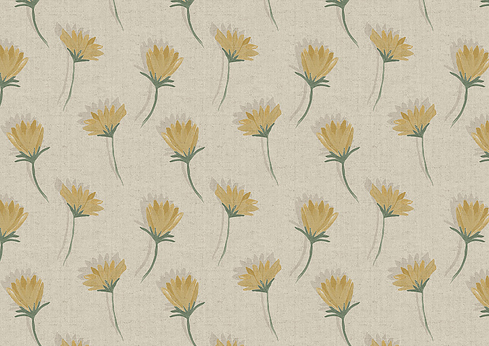 Emily Bond Cornflower, Yellow - Twist&Fit Roman Blind - Image 8